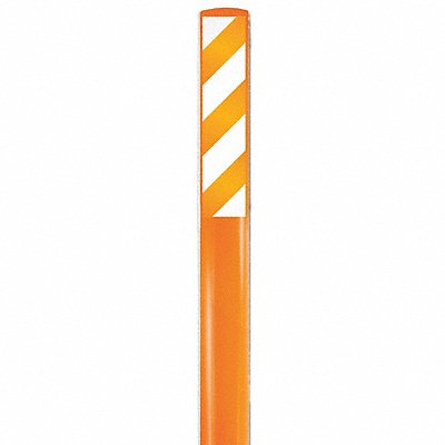 GRAINGER FMK611ORORWT Flexible Marker Stake Fiberglass Org/Wht/Org