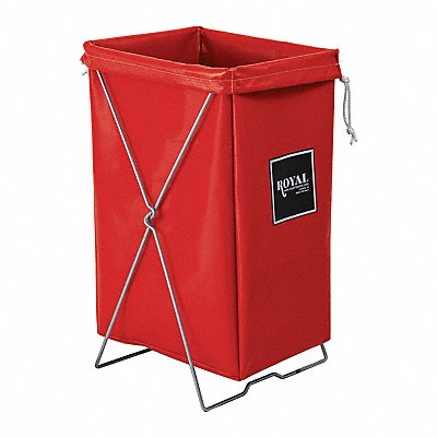 ROYAL BASKET TRUCKS G00RRXHBK Hamper Kit 30 gal Red