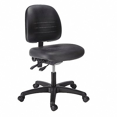 CRAMER RPMD22522 Task Chair Poly Black 16 to 22 Seat Ht