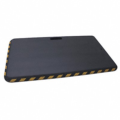CONDOR 22EN47 Kneeling Pad 28 L 16 W Rubber Black