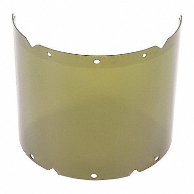 MSA 10115860 Visor Polycarb Shade 3 IR 8x17-1/4 In