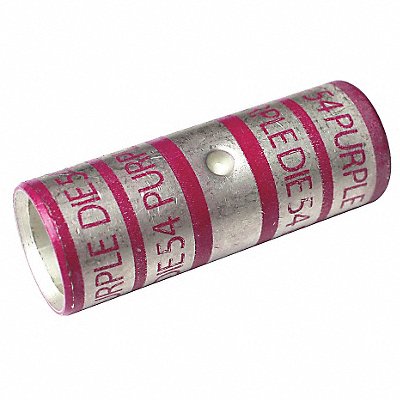 POWER FIRST 22EZ38 Long Barrel Splice Tin Plated Long Purple