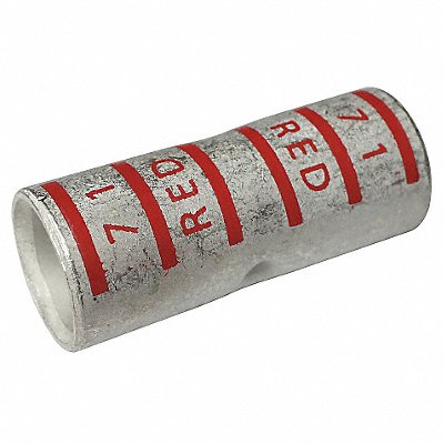 POWER FIRST 22EZ41 Long Barrel Splice Tin Plated Long Red