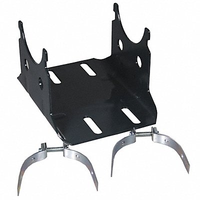 DAYTON 22F193 Motor Mounting Base Grey 4 3/8 in L