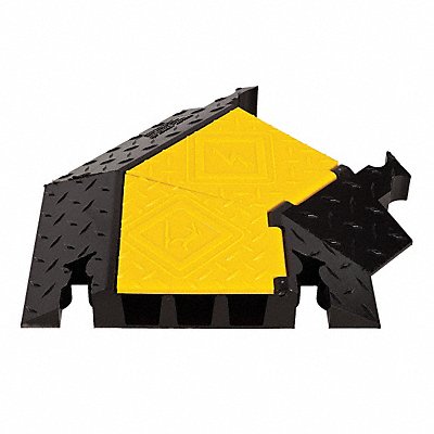 YELLOW JACKET YJ3TR225YB Cable Protector 45Right Hinged 3 Channel