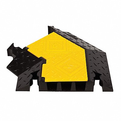 YELLOW JACKET YJ3TL225YB Cable Protector 45 Left Hinged 3 Channel