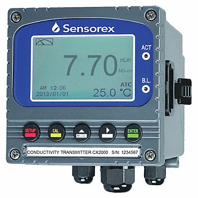 SENSOREX CX2000 Conductivity Transmitter 0 to 130 Deg