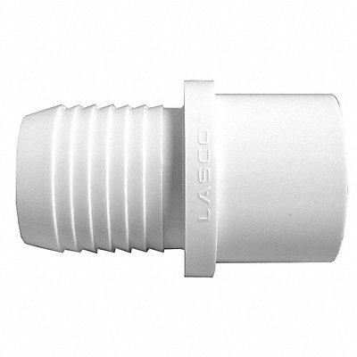 GRAINGER 460007 Adaptor 3/4 x 1/2 in Insert x Spigot