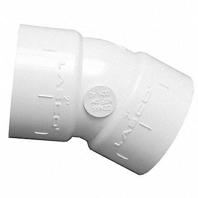 GRAINGER 465040 22-1/2 Deg Elbow 4 x 4 in Schedule 40