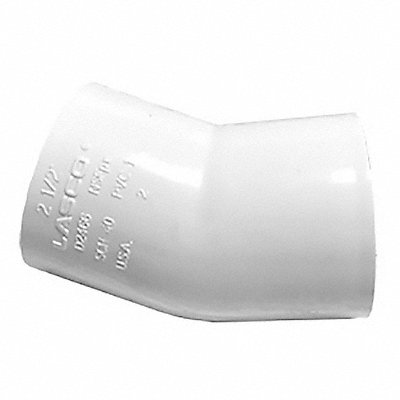GRAINGER 465015 22-1/2 Deg Elbow 1 1/2 in Schedule 40