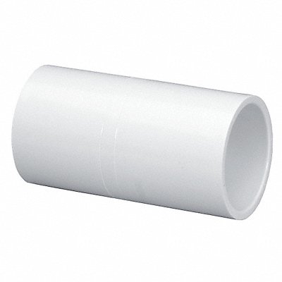 GRAINGER 482015 Deep Socket Coupling 1 1/2 in PVC