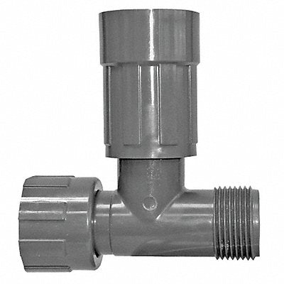 GRAINGER 1201010 Manifold Tee 1 in FNPT 150 PSI White