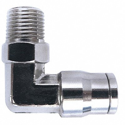 GRAINGER 22FR89 90 Elbow 3/8 in Tube x MNPT
