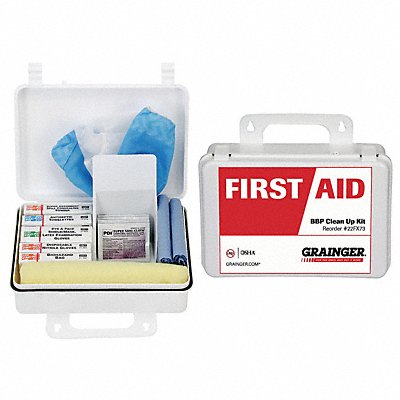 GRAINGER 90419 Bloodborne Pathogen Kit 1 Person