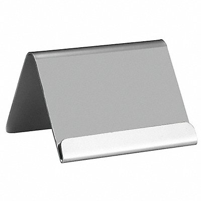 TABLECRAFT PRODUCTS COMPANY B17 Card Holder 2 3/4 in W Silver
