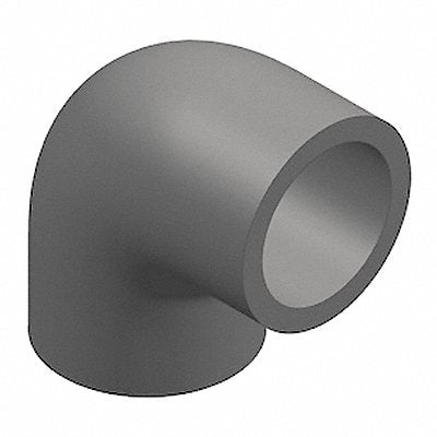 GRAINGER 9806060 90 Elbow 6 in Schedule 80 Socket Grey