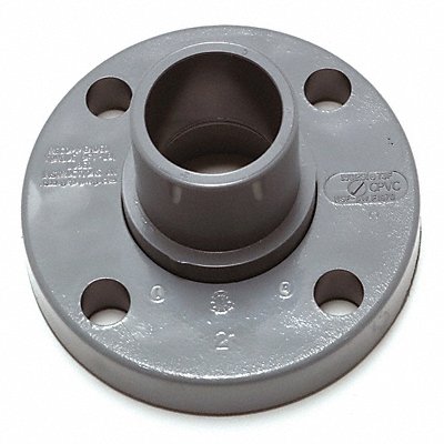 GRAINGER 9853007 Blind Flange 3/4 in Schedule 80 Grey