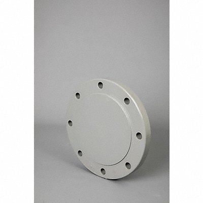 GRAINGER 9853080 Blind Flange 8 in Schedule 80 Grey