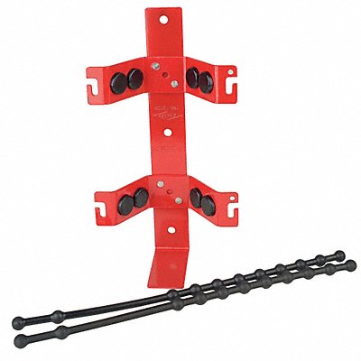 INDUSTRIAL SCIENTIFIC 17124348 Gas Cylinder Holder Wall Mount