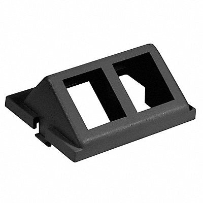 HUBBELL PREMISE WIRING IM2KA15BK IStation Module 2 Ports Black UNLD
