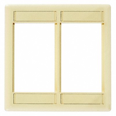 HUBBELL PREMISE WIRING IMF2EI IStation Plate Ivory 6U