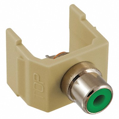 HUBBELL PREMISE WIRING SFRCGNTI Connector RCA Duplex White