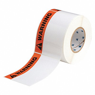 BRADY THTEL254835WA Thermal Transfer Label Poly 4x6