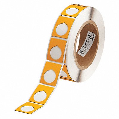 BRADY THTEP16759325YL Thermal Transfer Label Poly 1.5x1.2
