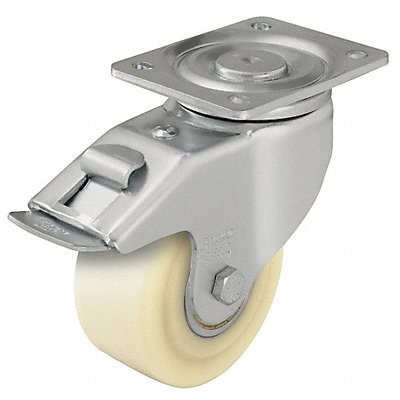 GRAINGER LHGSPO100K1FI Standard Plate Castor Swivel 1540 lb.