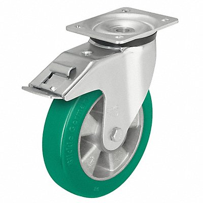 GRAINGER LKALST125K1FI Standard Plate Castor Swivel 770 lb.