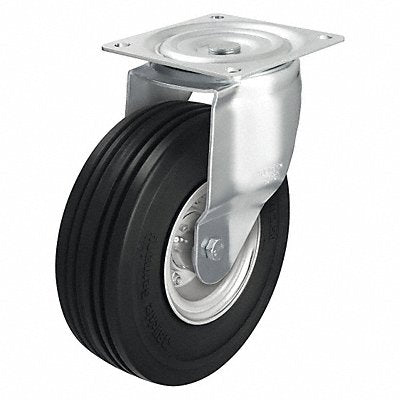 GRAINGER LVLE250K Plate Castor w/ Flat-Free Swivel 990 lb.