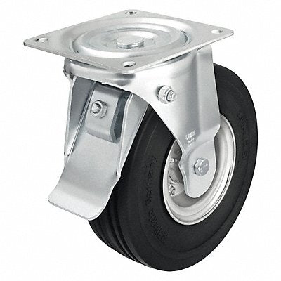 GRAINGER LVLE250KST Plate Castor w/ Flat-Free Swivel 990 lb.