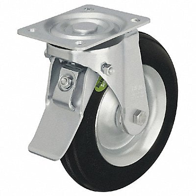 GRAINGER LVW260KST Plate Castor w/ Flat-Free Swivel 440 lb.