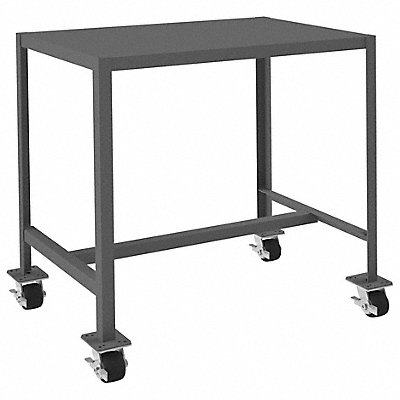 DURHAM MFG MTM2436362K195 Mobile Machine Table 24x36x36 2000 lb.