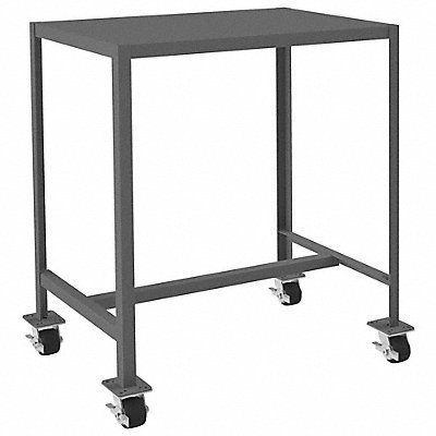 DURHAM MFG MTM2436422K195 Mobile Machine Table 24x36x42 2000 lb.