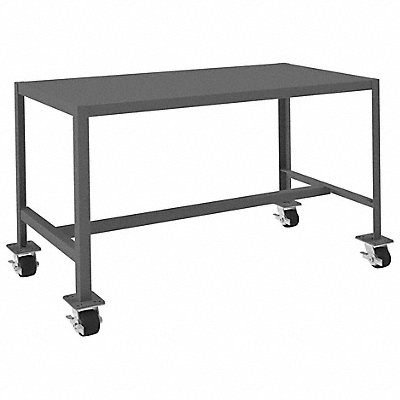 DURHAM MFG MTM2448302K195 Mobile Machine Table 24x48x30 2000 lb.