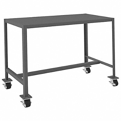 DURHAM MFG MTM2448362K195 Mobile Machine Table 24x48x36 2000 lb.