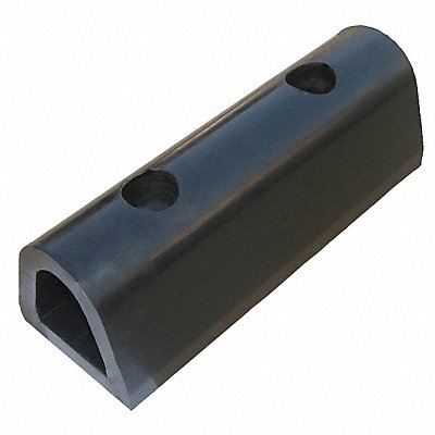 GRAINGER 22NT61 Dock Bumper 4x4-1/4x12 in Rubber