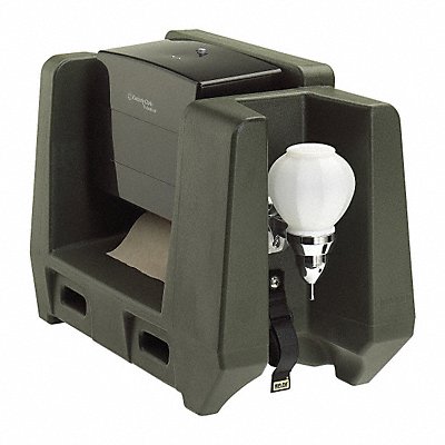 CAMBRO EAHWATD110 Paper Towel and Soap Dispenser Black