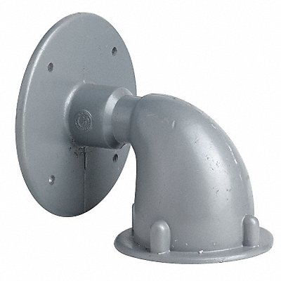 HUBBELL KILLARK VB2 Hazardous LocationWall Bracket 6 L 5 W 4 1/2 H Grey