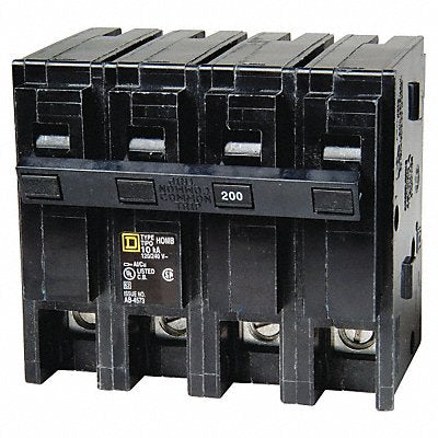 SQUARE D HOM2200 Circuit Breaker 200A Plug In 120/240V 2P