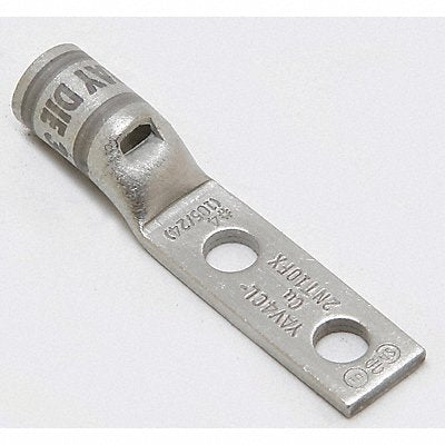 BURNDY YAV4CL2NT10FX Two Hole Lug Compression Connector STD Grey 346/8