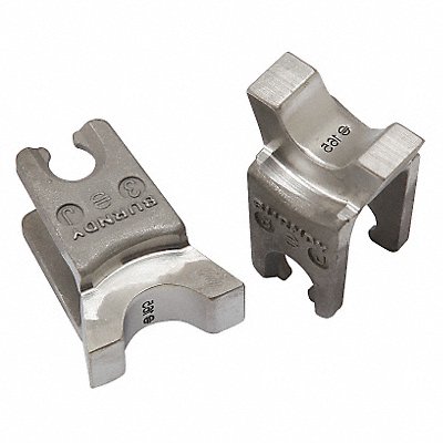 BURNDY W165 Crimping Die W Style 6 tons 1/0-4/0 AWG