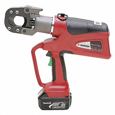 BURNDY PATCUT129LI Cable Cutter Makita 18V LXT Guillotine