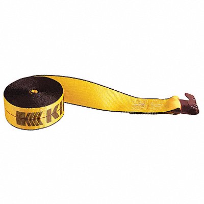 KINEDYNE 323021GRA W Strap Flat-Hook Yellow