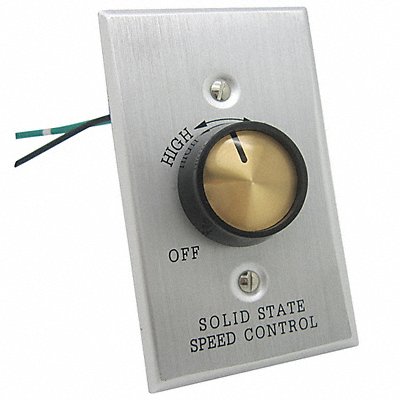 DAYTON 22PP72 Speed Control 120V AC SPST 3 A