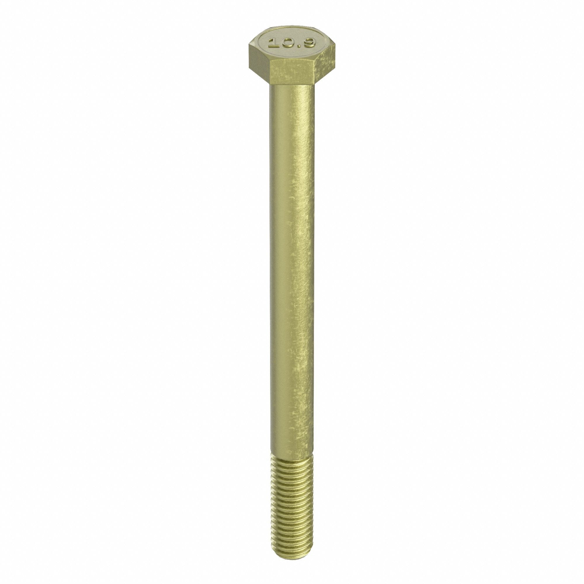 GRAINGER M041040600090 Hex Head Cap Screw Steel 90mm M6-1.00 100PK