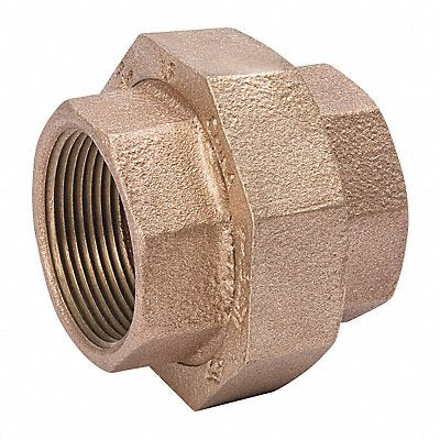 GRAINGER 22UL26 Union Brass 3/8 in Pipe Size FNPT