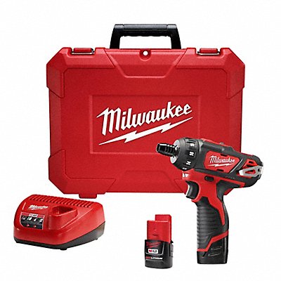 MILWAUKEE 240622 Screwdriver Kit Cordless 12V DC 600 RPM