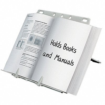 FELLOWES 21100 Bookstand Lift Easel Desktop Platinum